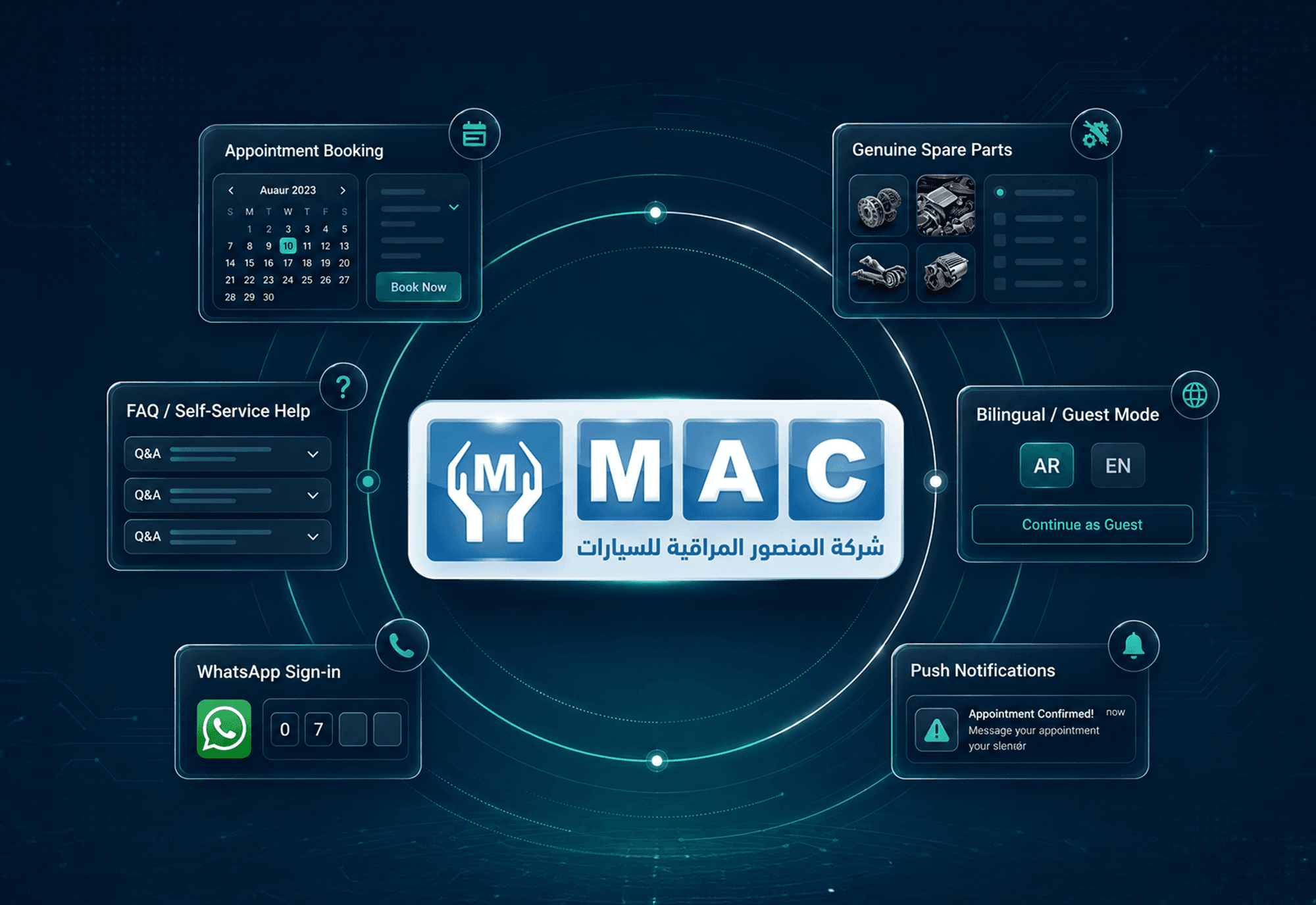 Almansour Iraq — Customer App preview